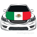 De World Cup Mexico Vlag Auto Kap vlag 3.3X5FT Hoge elastische stof